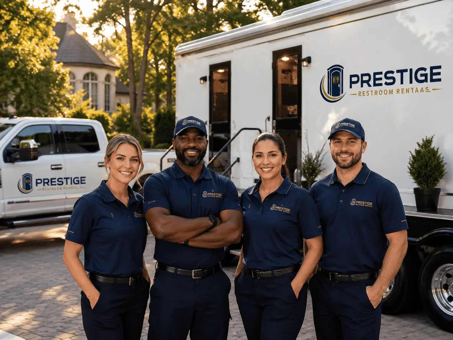 Trusted Luxury Portable Restrooms company in North Jackson, OH